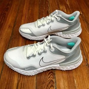 Nike Alpha Huarache Elite 3 Turf Cleats CZ0103-102 Women's 7.5 NEW